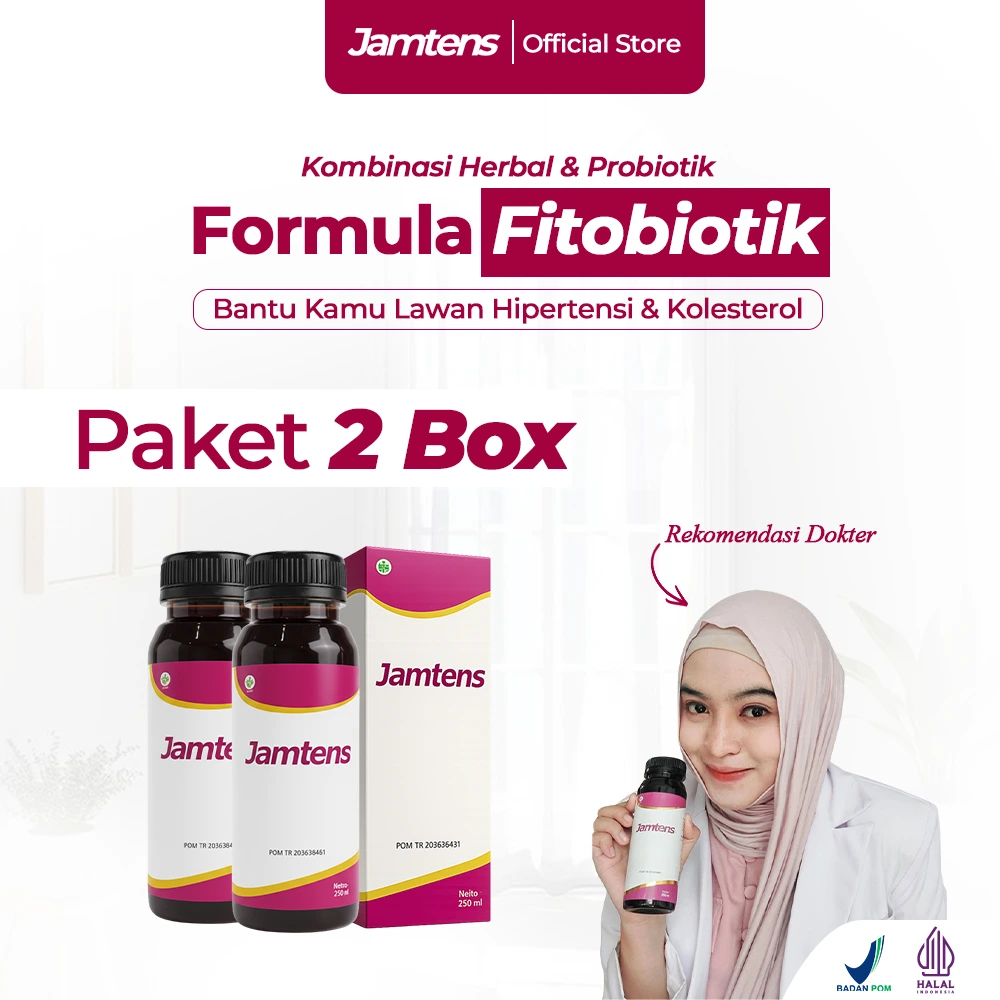 Jamtens Herbal Fermentasi Fitobiotik 2 Box