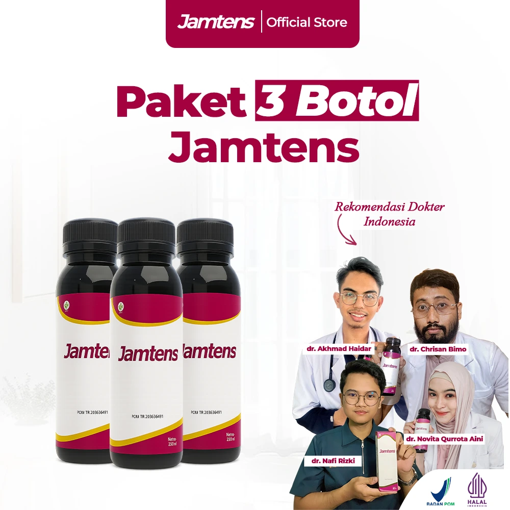 Jamtens Herbal Fermentasi Fitobiotik 3 Box