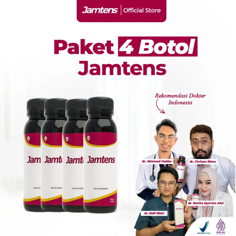 Jamtens Herbal Fermentasi Fitobiotik 4 Box