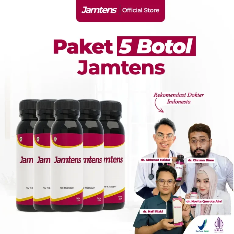 Jamtens Herbal Fermentasi Fitobiotik 5 Box