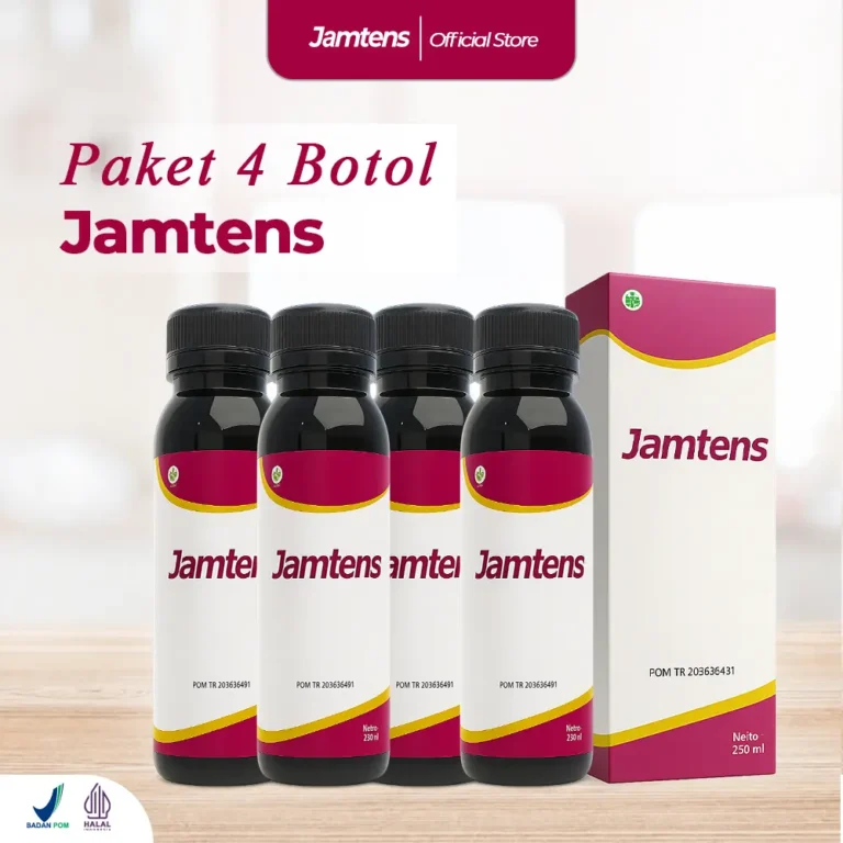 Jamtens Herbal Fermentasi Fitobiotik 4 Box